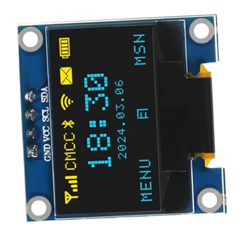 รูปสินค้า หน้าจอ OLED 0.96 นิ้ว 128x64 SSD1306 สำหรับ ESP32 ESP8266