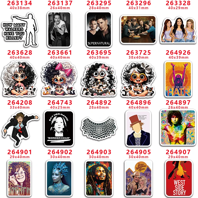 Superstar Custom Resin Flatback for Hair Bows, Planar Resin Crafts, DIY Phone Decorations, PR263134, 10 Pcs