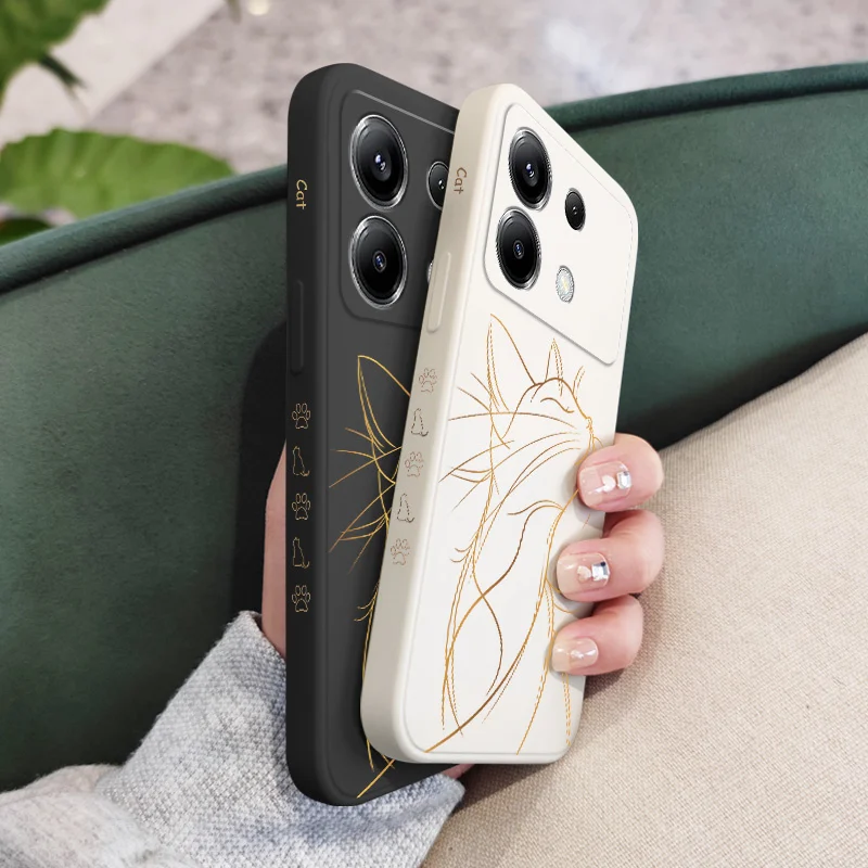 Proud Cat Silicone Phone Case Cover