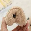 Toddler Boy Slippers for Kids Indoor Winter Cartoon Animal Bear Plush Warm House Footwear Soft Rubber Sole Home Shoes Baby Items 5