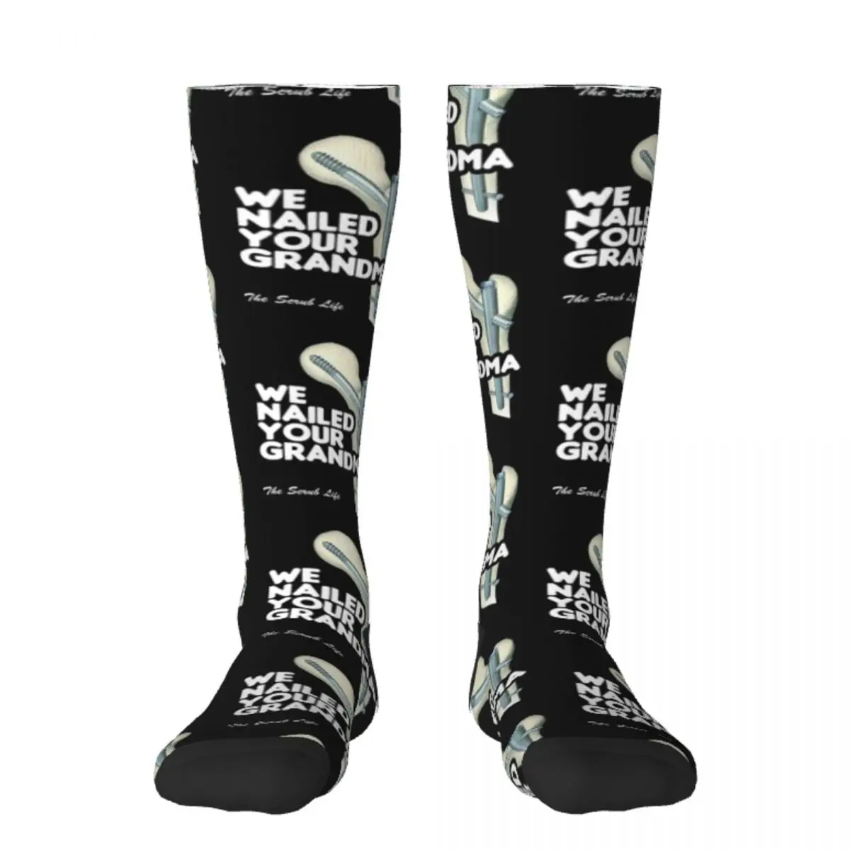 

Мы забили вашу бабушку, забавные хирургические носки Орто хирургические носки с подогревом носки для мужчин и женщин