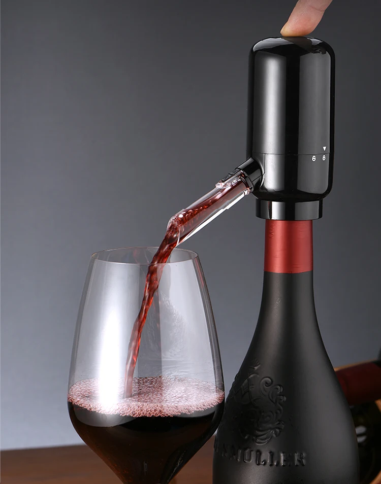 Description Picture 2 of itemAutomatic Shot Liquor Single Bottle Dispenser Electric Wine Dispenser And Decanter