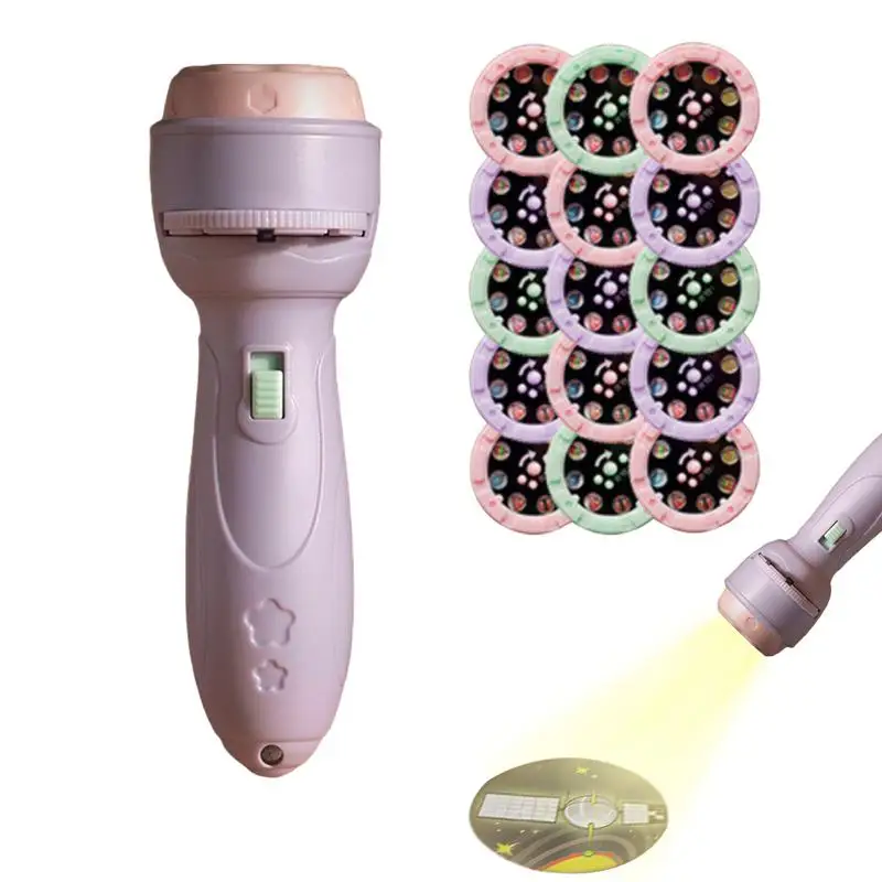 hot sale Flashlight Projector for Kids Baby Sleeping Torch Lamp Toy Early Education Toy Holiday Christmas Gift Light Up Toy