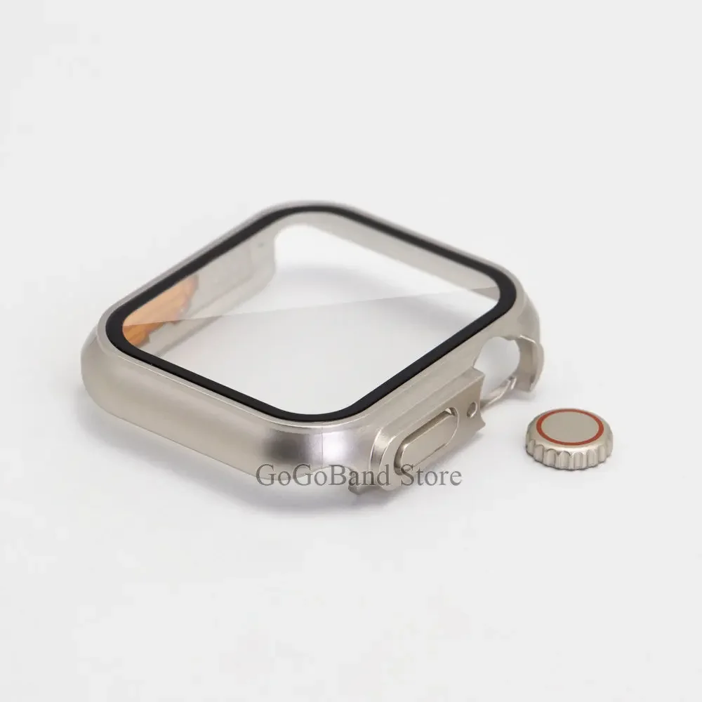 Enhanced Protective Case for Apple Watch - Sleek Design with Durable PC Material