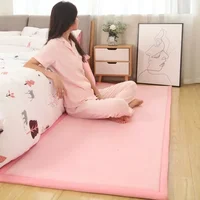 Kids Room Crawling Carpets For Living Room Bedroom Area Rugs 3cm Thick Coral velvet Japanese tatami Floor Mat Child Play Carpet 1