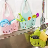Kitchen Sink Drain Rack Shelf Sponge Storage Holder Hang Sink Basket Bag Soap Dish Drainer Organizer Gadget Bathroom Accessories 2