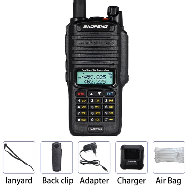 2022 Baofeng UV-9R Plus Waterproof IP68 Walkie Talkie High Power CB Ham 10 KM Long Range Upgrade of UV-9R Plus Two Way Radio walkie talkie range Walkie Talkie