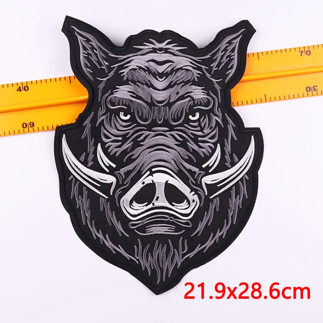 Toppa Ricamata Termoadesiva Con Motivo Volpe, Animale - Foto 6