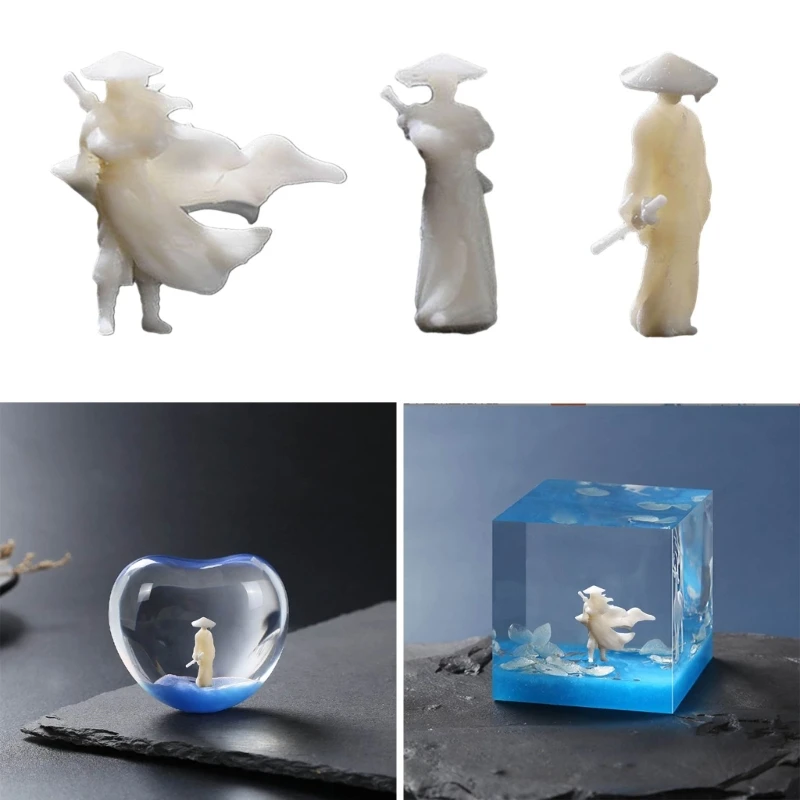 

Миниатюры из смолы ручной работы создадут древнее боевое очарование в вашем саду бонсай