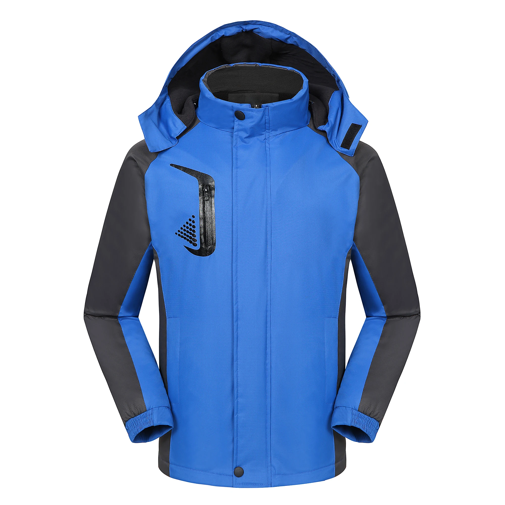 Men's Thick Windproof Hooded Jacket 1