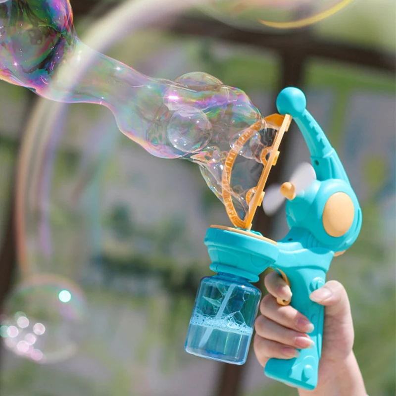 

Electric Bubble Machine Kids Toy Summer Outdoor Sports Toys For Children Big Bubble Blowing Gun Romantic Play Game Boy Girl Toy