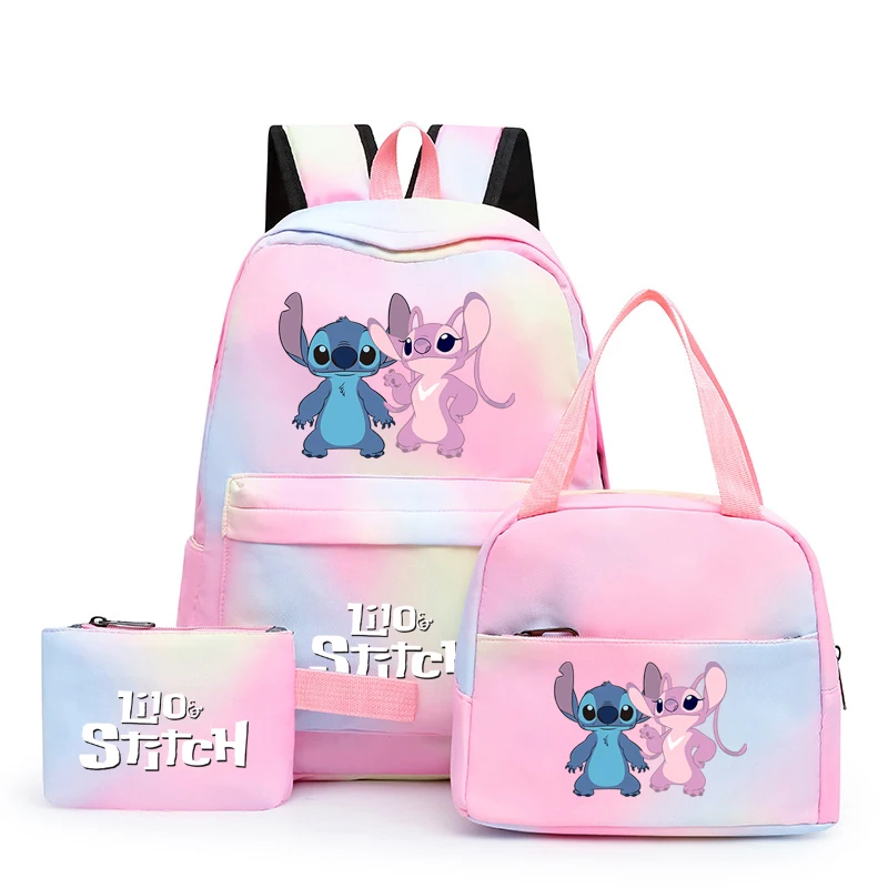 Stitch Disney Insulated Lunch Bag Lilo w/ 2-Piece Food Container Set –