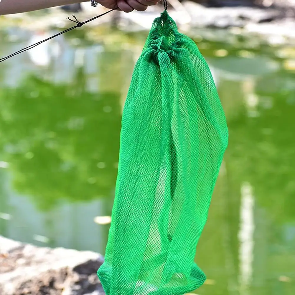 Net Bag Fish Protective Fishing Bag Mini Fishing Net Simple And Convenient Small Nylon Woven Stream Belly