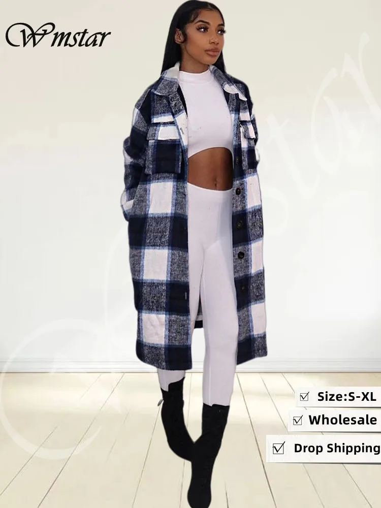 Wmstar Women's Clothing Coats & Jackets Trench Jacket Fashion Outwear