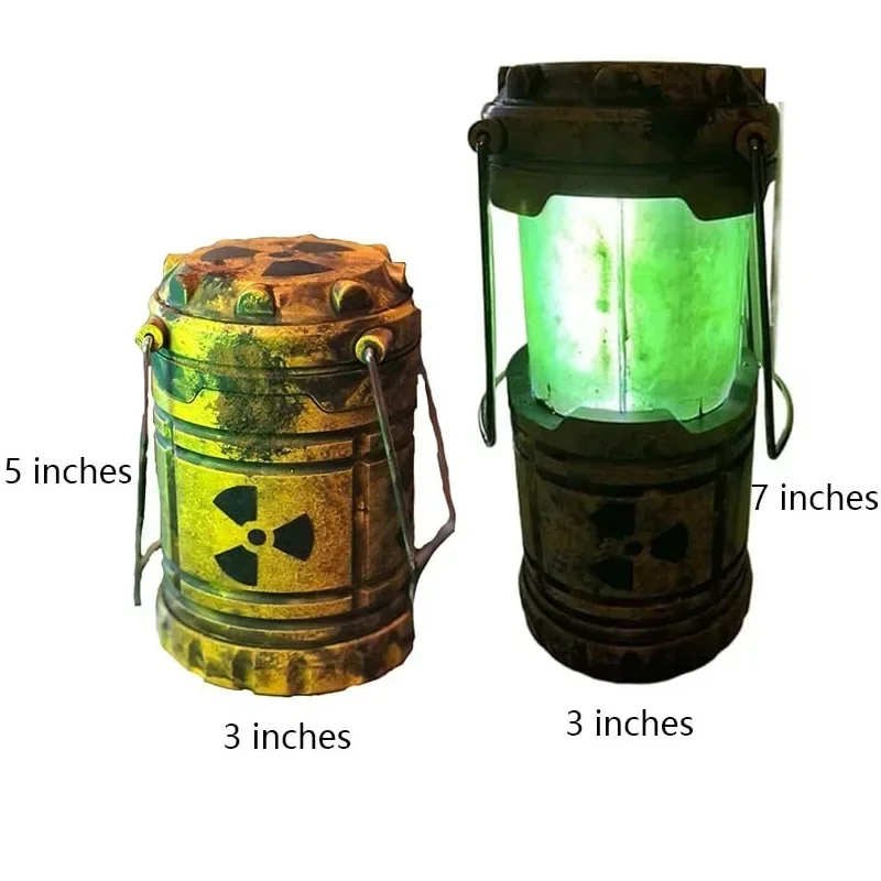 Nuclear Reactor Lantern Gift Mini Handheld Nuclear Reactor Lantern Toy Doomsday Reaction Push Simulation Illuminator