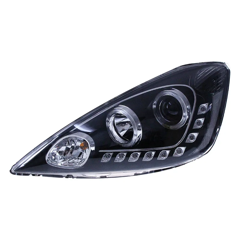 

LED headlights for Honda fit jazz 2008 2009 2010 DRL The xenon headlamps