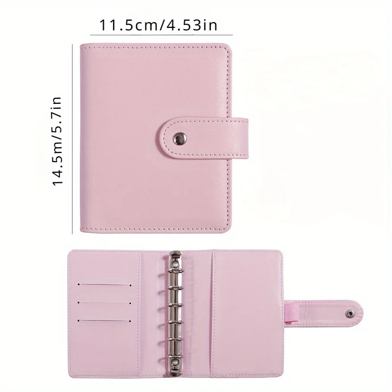 A7 Budget Binder Small Planner Wallet and Zip Envelope  Mini  Budget Binder  for Saving Money Cash System Money Organizer
