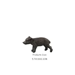 Pig Family Figurine Set - Animal Farm Toy Collection (NO.7)