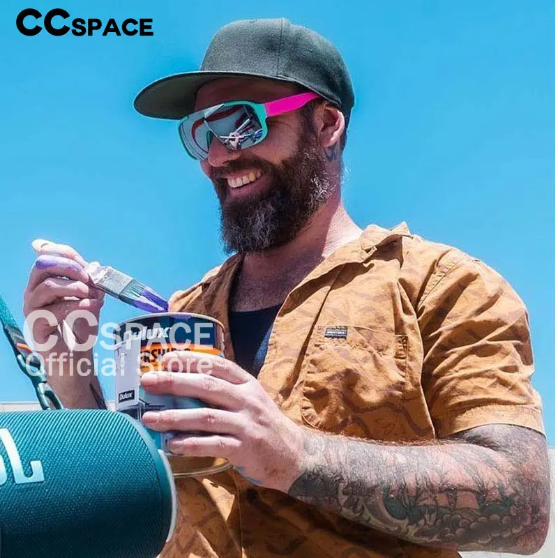 54511 Oversized Rectangular One Piece Goggles Sunglasses Fashion ...