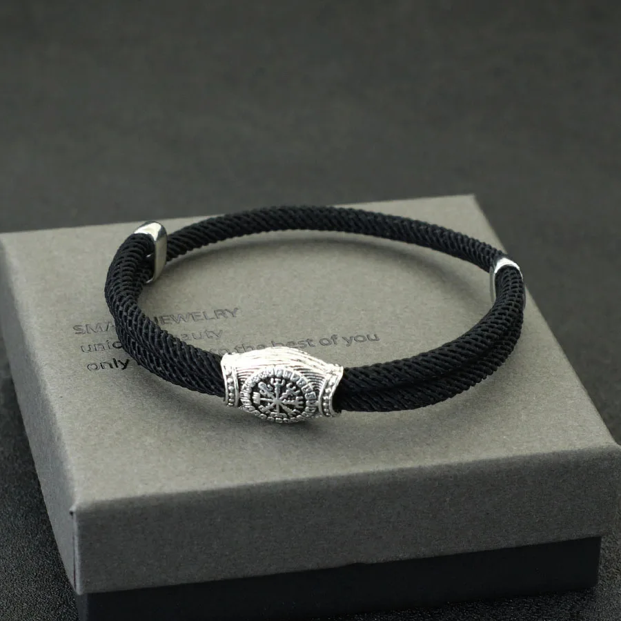 Adjustable Rope Viking Bracelet for Men