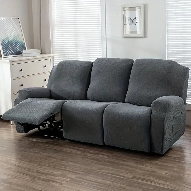 1/2/3seat Waterproof Recliner Sofa Covers Elastic Stretch Recliner Chair Cover For Room Relax Armchair Couch Slipcovers 4