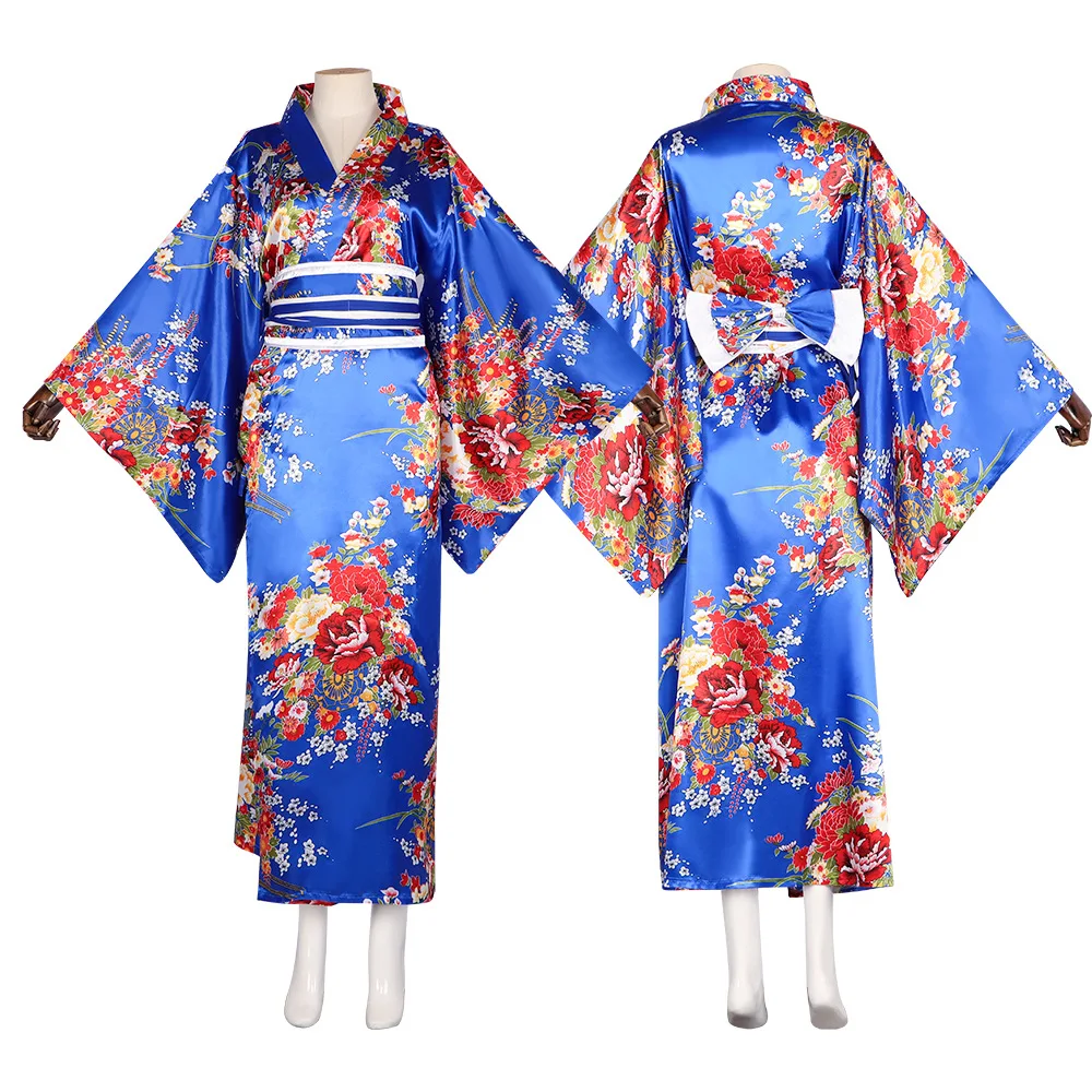 Women's Elegant Kimono-Style Summer Dress