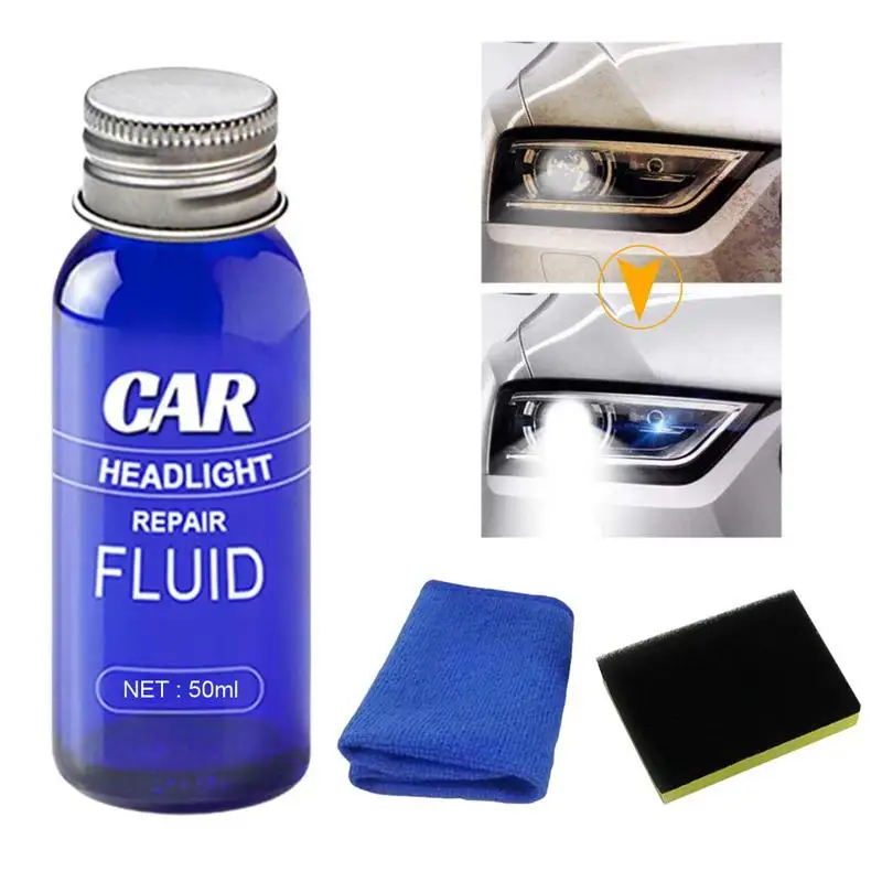 Headlight Restoration Kit Ceramic Coating UV Protection Headlight