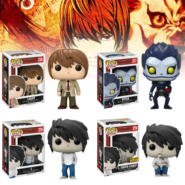 激レア ファンコ FUNKO POP デスノート 夜神月 L リューク セット FUNKO POP! デスノート 夜神月 L リューク