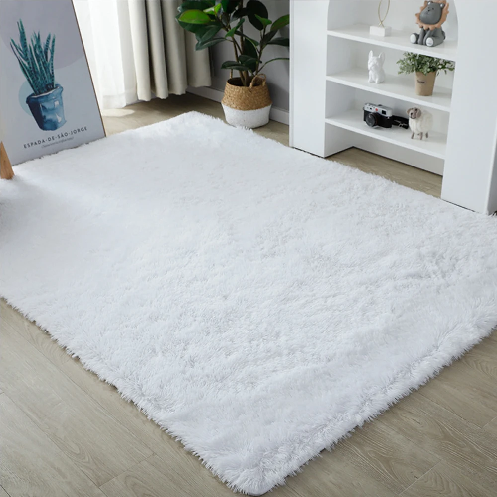 Indoor Decor Soft and Comfortable Plush Living/Bed/Baby/Study Room Carpet Floor Mats For Home Size：140cmx200cm