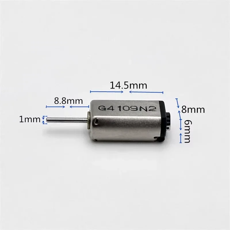 미니 K20 고속 30000RPM 모터 FF-K20-9Z100 DC 1.5V 3V 3.7V 전기 8mm*6mm*14.5mm DIY 태양광 장난감 카메라용