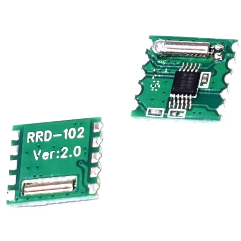 B03B-10PCS FM 모듈 라디오 모듈 RDA5807M 스테레오 라디오 모듈 RRD-102V2.0 무선 모듈 Profor For Arduino