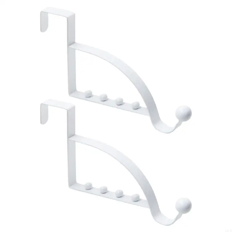 28TC Over The Door Hooks for Hangers Strong Over Door Hook for Hanging Clothes, 6