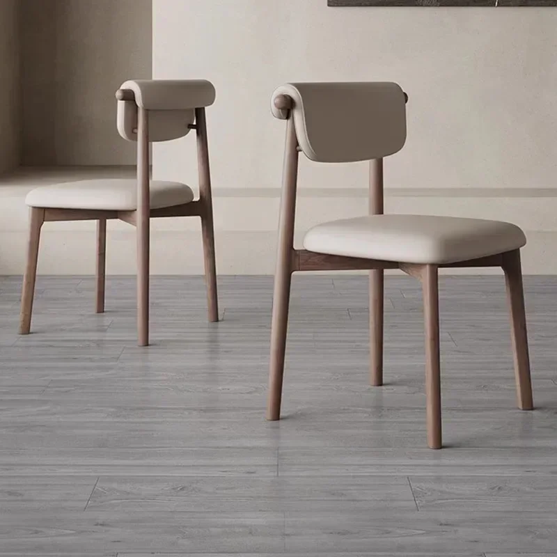 

Kitchen Dining Chairs Salon Modern Auxiliary Ergonomic Dining Chairs Minimalist outdoor Relaxing Sillas De Comedor Furniture