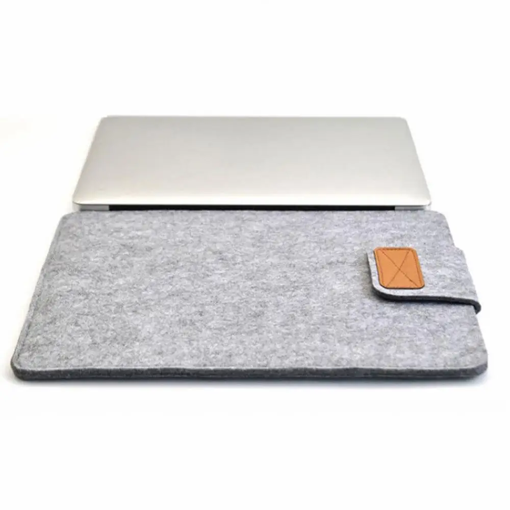 Custodia Protettiva In Feltro Antigraffio Per Macbook Aria 13 Pro Retina 12 15 Custodia Per Laptop Per Macbook New Air 13 A1932 Cover Stand A2159