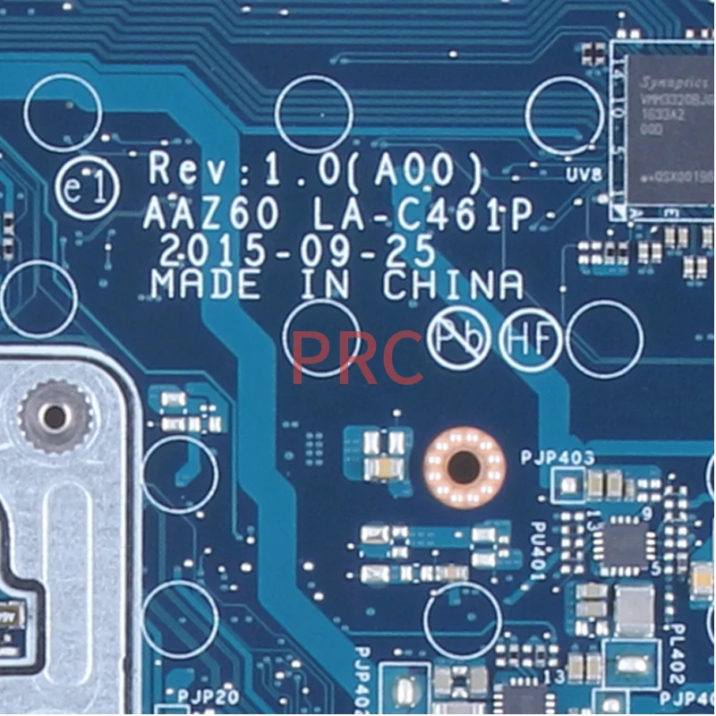 Placa-mãe Portátil para Dell Latitude Notebook Mainboard La-c461p 0dgy5 Vnkrj 03gmp2 02r1tc i3 i5 i7 6th Gen - Imagem 5