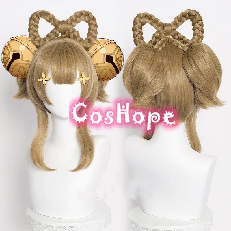 

Yaoyao Cosplay Wig 40cm Wig Brown Wig Cosplay Anime Cosplay Wigs Heat Resistant Synthetic Wigs Halloween