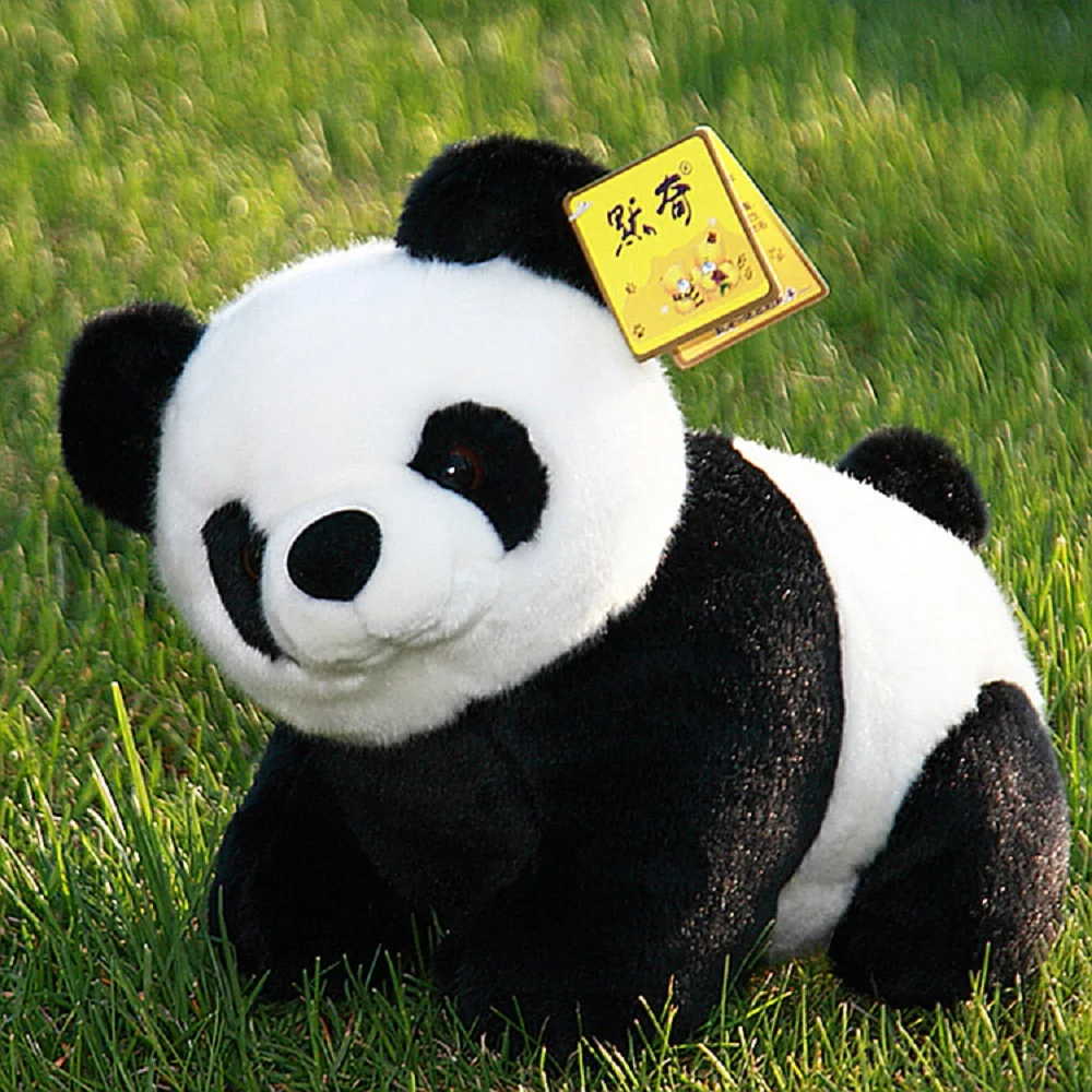 

new creative plush panda toy highquality panda doll gift about 30cm