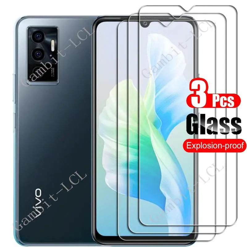 

3 шт. закаленное стекло для Vivo V23e 4G 6,44 дюйма, Защитная пленка для VivoV23e 5G V23 e VivoV2126 V2126, защитная крышка для экрана