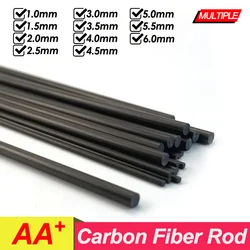 High - Strength Lightweight Carbon Fiber Rods - DIY Composite Accessories (10Pcs 3.0x500mm)