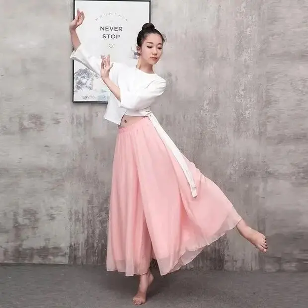 Pink oversized flare 88cm length