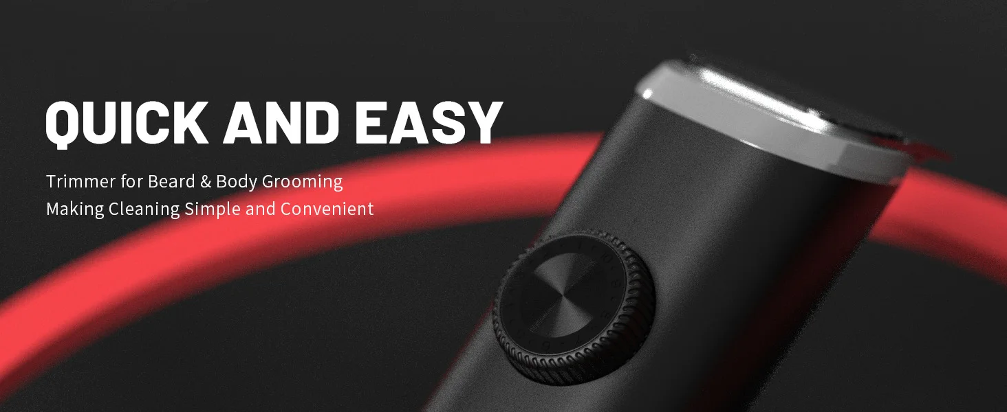 Description Picture 2 of itemSEJOY Beard Trimmer for Men Cordless Hair Clippers Hair Trimmer Body Nose Ear Facial Cutting Shaver Electric Razor  Rechargeable