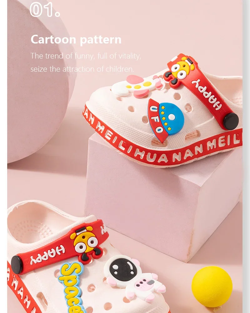 Children Summer Slippers - Waterproof EVA Kids Garden Shoes | Soft Outdoor Footwear