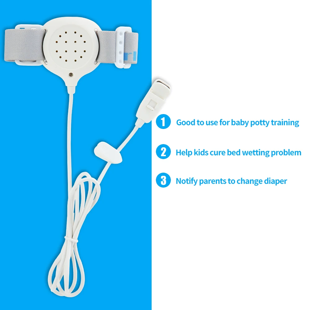 Arm Wear Bedwetting Alarm Baby Toddler Children Potty Training Sound and Vibration Elder Care