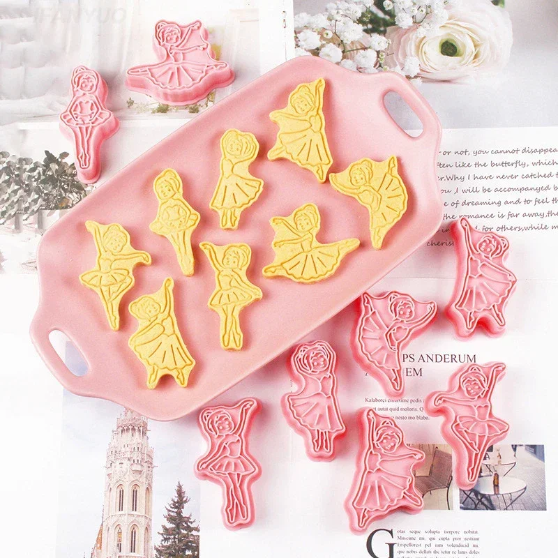 Set Di 6 Stampi In Silicone Per Sapone E Dolci A Forma Di Sirena E Animali Marini - Colore Rosa, Flessibili E Antiaderenti, Per Torte E Cioccolato - 5