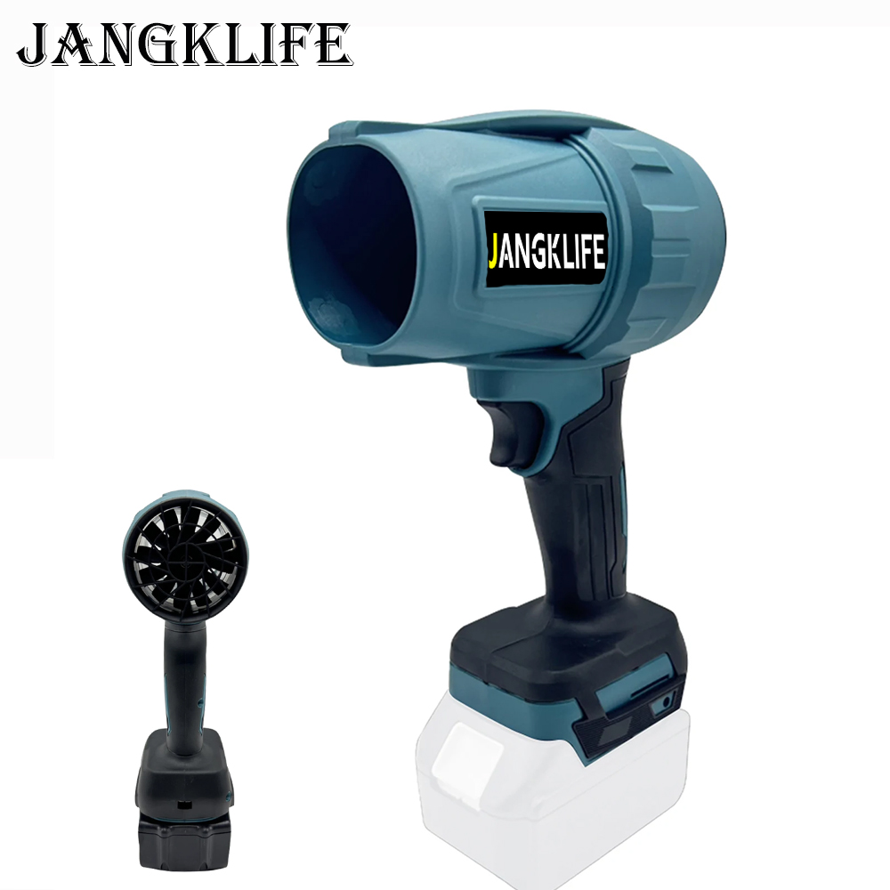 Gisam Brushless Electric Blower Turbo Jet Fan 200M/S Violent Air Gun Handheld Snow Leaf Dust Blowing Tool for Makita 18V Battery