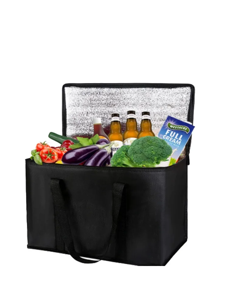 휴대용 부직포 보온 도시락 가방 대용량 피크닉 가방 65L-70L