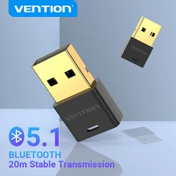 Vention USB Bluetooth Transmitter Receiver Adapter for PC Speaker Wireless Mouse Music Audio Receiver Dongle Apt-X Bluetooth 5.0