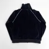 2024 Number Nine Skeleton Velvet Embroidered Zipper Jacket Loose cardigan Jacket WY1107 3
