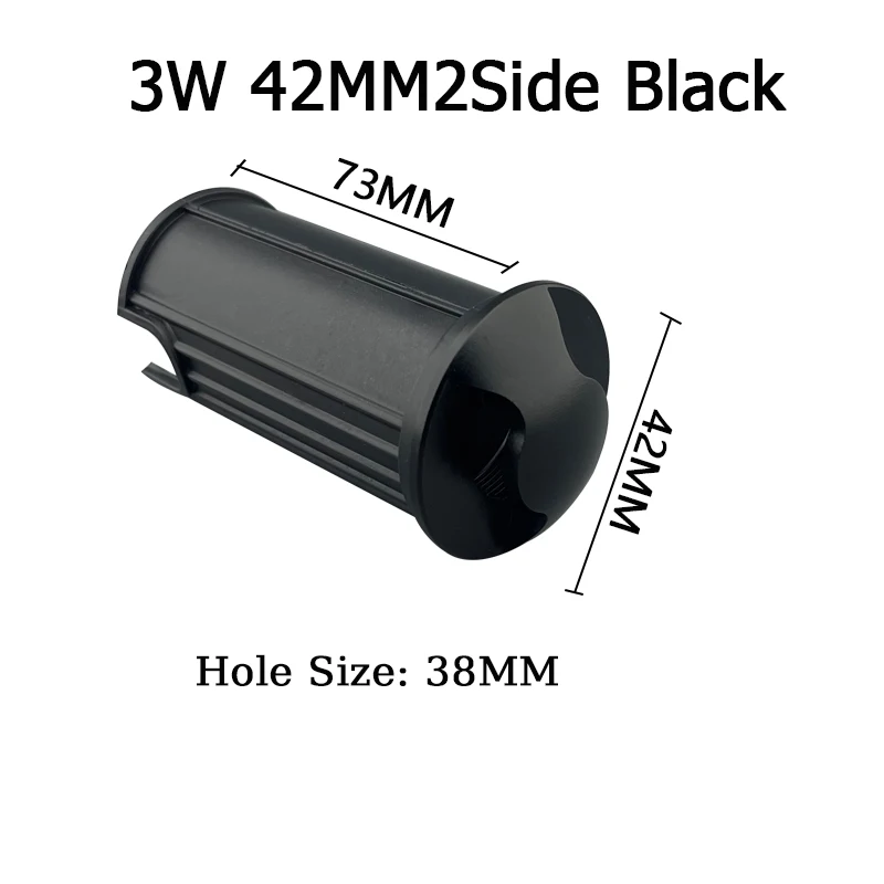 10pcs3W42MM2Black