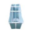 Portable Folding Water Tub Bathtub Adult Spa Soaking Bath Bucket +Drain Pipe Set 5